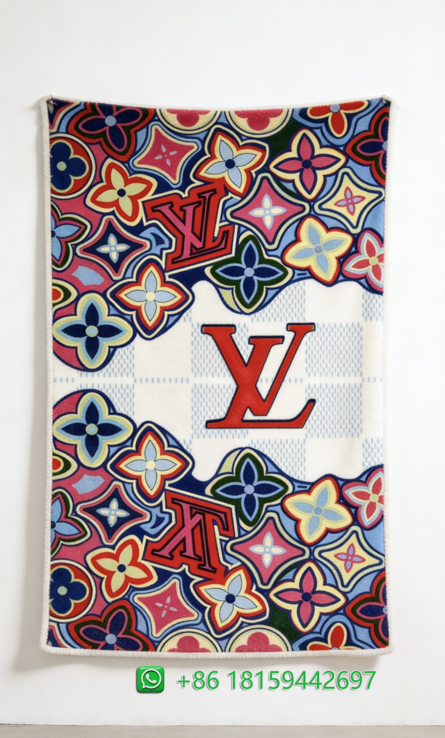 Louis Vuitton Throw Blankets